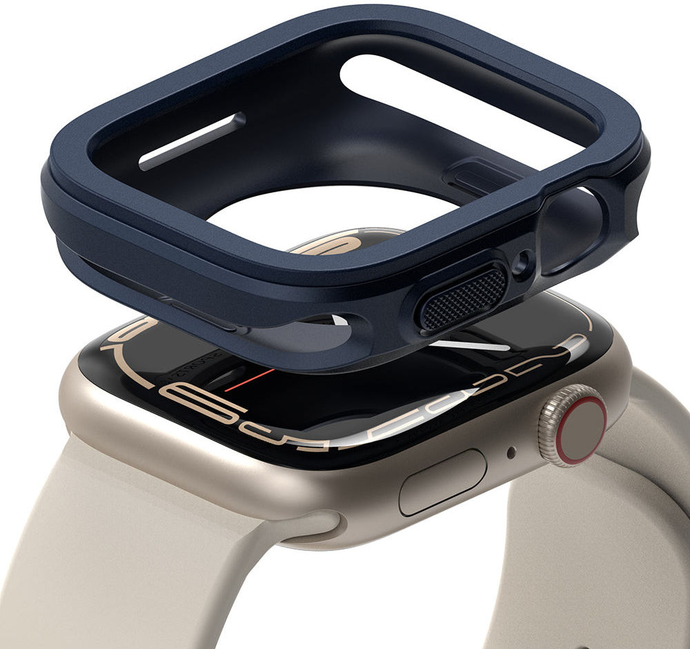 Ringke Air Sports Apple Watch 45MM / 44MM Hoesje TPU Blauw afbeelding 2