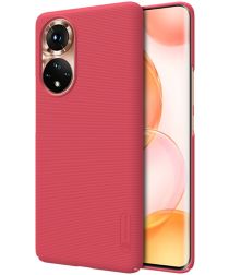 Nillkin Super Frosted Shield Huawei Honor 50 Hoesje Back Cover Rood