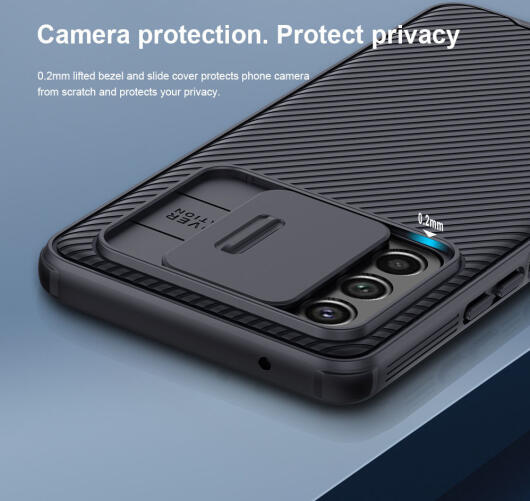 Nillkin CamShield Samsung Galaxy A53 Hoesje Camera Slider Zwart afbeelding 8