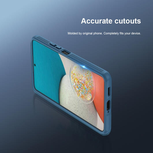 Nillkin CamShield Samsung Galaxy A53 Hoesje Camera Slider Blauw afbeelding 8