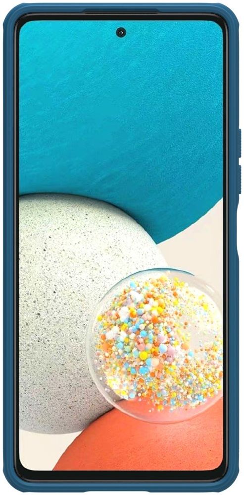 Nillkin Super Frosted Shield Samsung Galaxy A53 Hoesje Blauw afbeelding 3