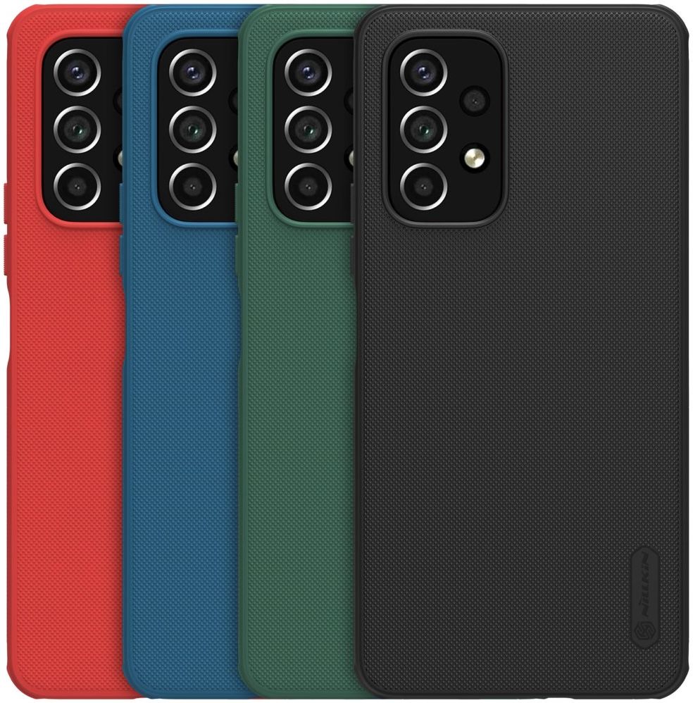 Nillkin Super Frosted Shield Samsung Galaxy A53 Hoesje Blauw afbeelding 6