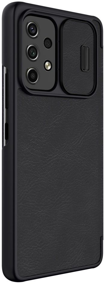 Nillkin Qin Samsung Galaxy A53 Hoesje Book Case Camera Slider Zwart afbeelding 16