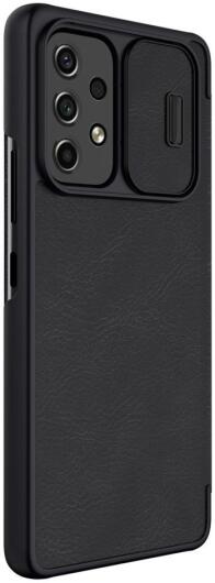 Nillkin Qin Samsung Galaxy A53 Hoesje Book Case Camera Slider Zwart afbeelding 16