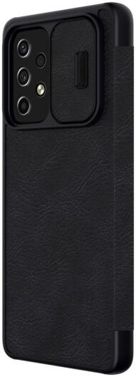 Nillkin Qin Samsung Galaxy A53 Hoesje Book Case Camera Slider Zwart afbeelding 15