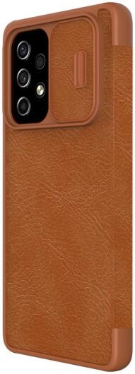 Nillkin Qin Samsung Galaxy A53 Hoesje Book Case Camera Slider Bruin afbeelding 15