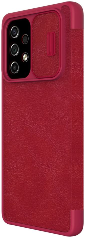 Nillkin Qin Samsung Galaxy A53 Hoesje Book Case Camera Slider Rood afbeelding 15