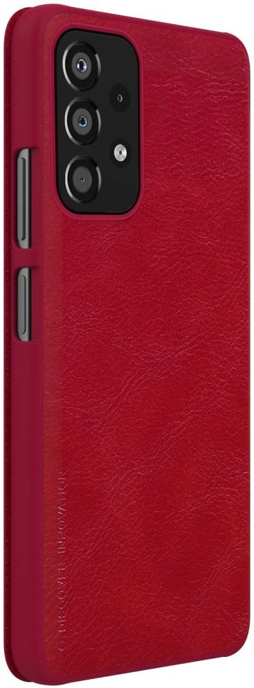 Nillkin Qin Samsung Galaxy A33 Hoesje Wallet Book Case Rood afbeelding 5