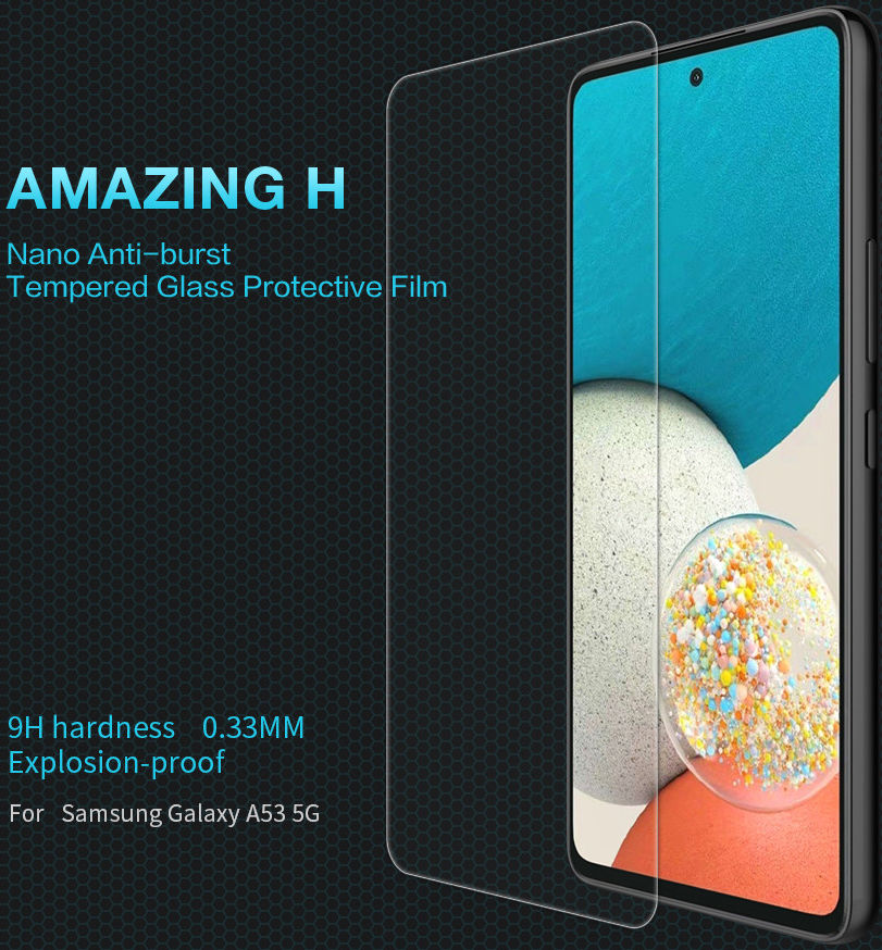 Nillkin Samsung Galaxy A53 Screen Protector Anti-Explosie 0.3mm afbeelding 4