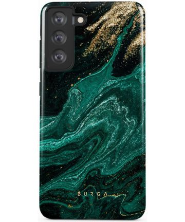 Burga Tough Case Samsung Galaxy S21 FE Hoesje Emerald Pool Hoesjes