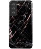 Burga Tough Case Samsung Galaxy S21 FE Hoesje Rose Gold Marble