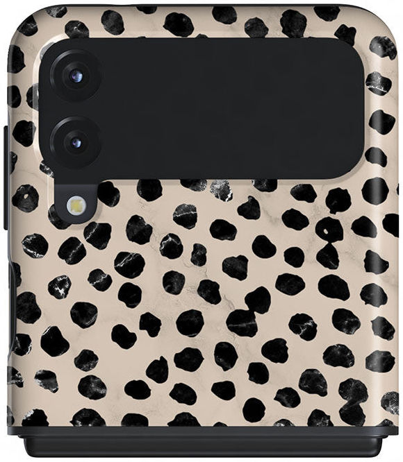 Burga Tough Case Samsung Galaxy Z Flip 3 Hoesje Almond Latte afbeelding 1