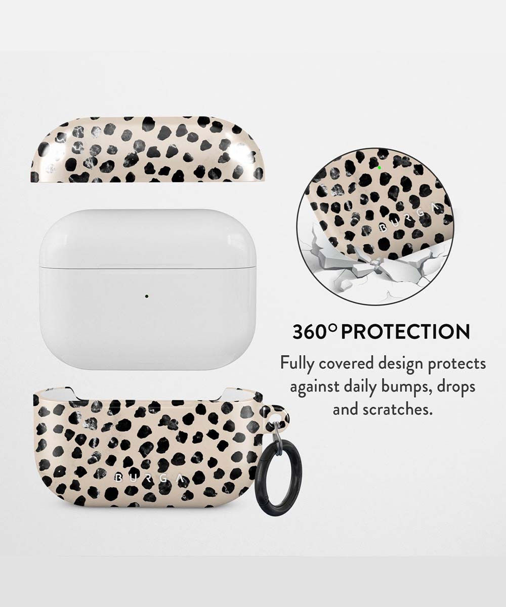 Burga Tough Case Apple AirPods 3 Hoesje Almond Latte afbeelding 2