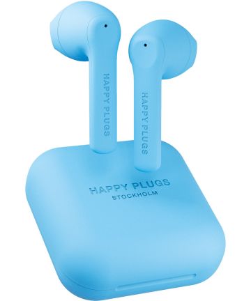 Happy Plugs Air 1 Go Draadloze Bluetooth Oordopjes Blauw Headsets