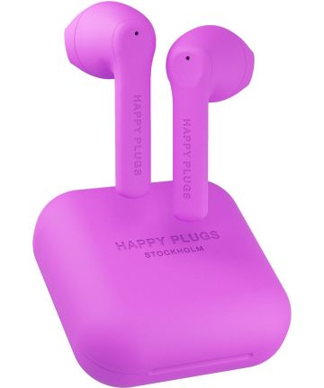 Happy Plugs Air 1 Go Draadloze Bluetooth Oordopjes Paars Headsets