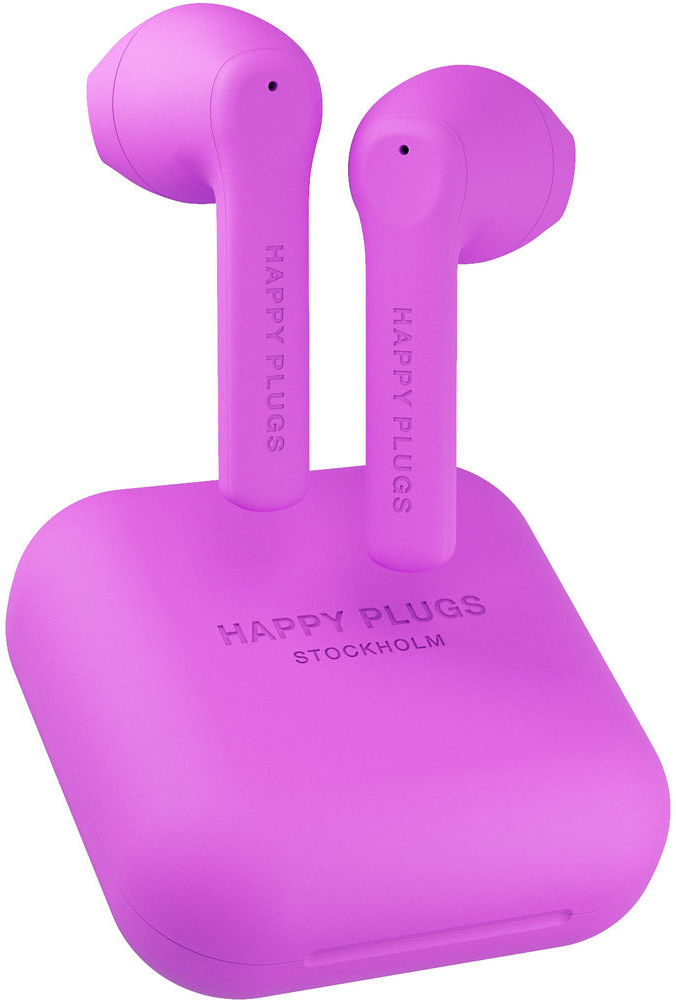 Happy Plugs Air 1 Go Draadloze Bluetooth Oordopjes Paars afbeelding 1