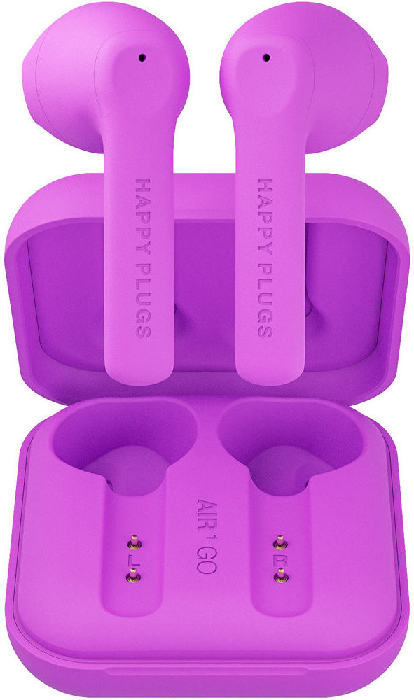 Happy Plugs Air 1 Go Draadloze Bluetooth Oordopjes Paars afbeelding 4