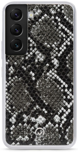 Mobilize Gelly Wallet Zipper Samsung Galaxy S22 Hoesje Black Snake afbeelding 2