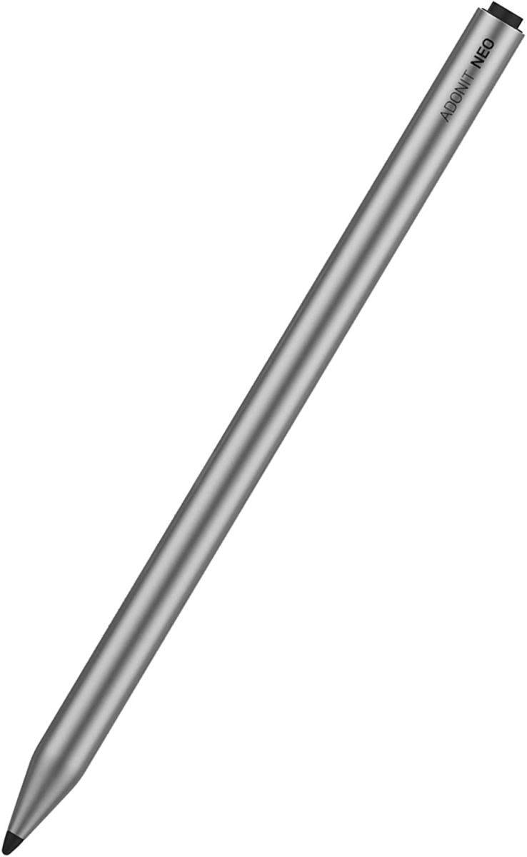 Adonit Neo iPad Stylus Pen Herlaadbaar Native Palm Rejection Zilver afbeelding 1