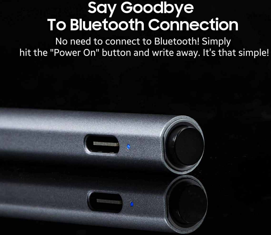 Adonit Neo iPad Stylus Pen Herlaadbaar Native Palm Rejection Zilver afbeelding 5