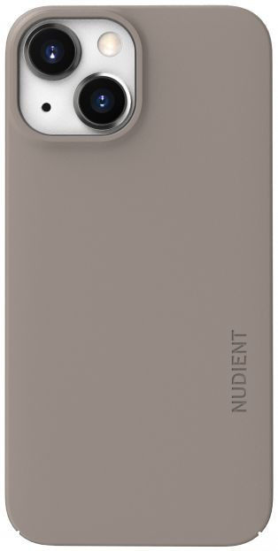 Nudient Thin Case V3 Apple iPhone 13 Mini Hoesje met MagSafe Beige afbeelding 4