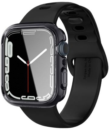 Spigen Ultra Hybrid Apple Watch 7 41MM Hoesje Full Screen Grijs Cases