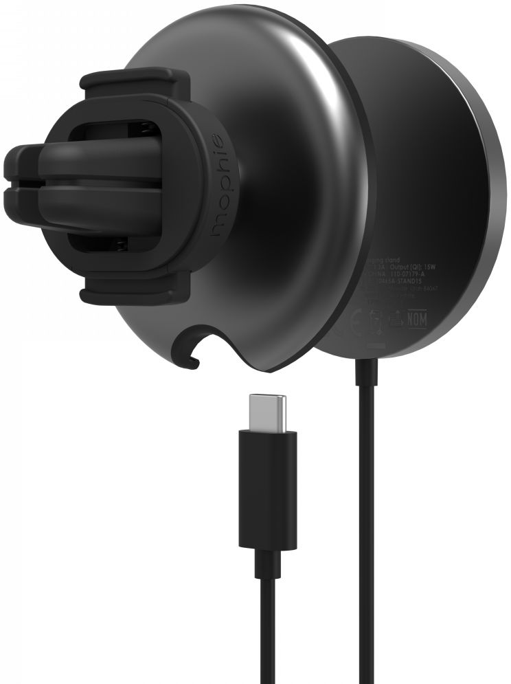 Mophie Snap+ Telefoonhouder Auto met MagSafe Lader Luchtrooster Zwart afbeelding 17