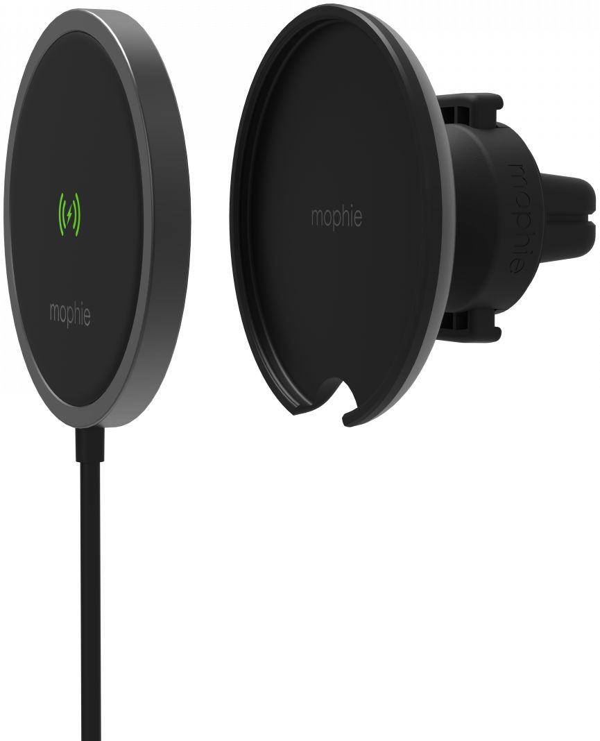 Mophie Snap+ Telefoonhouder Auto met MagSafe Lader Luchtrooster Zwart afbeelding 19