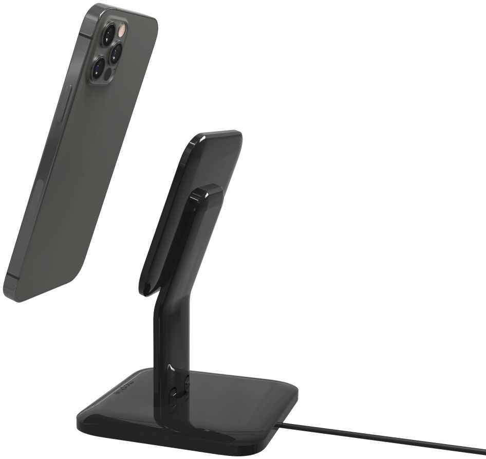 Mophie Snap+ Wireless Stand Bureauhouder 15W met MagSafe Snelladen afbeelding 12