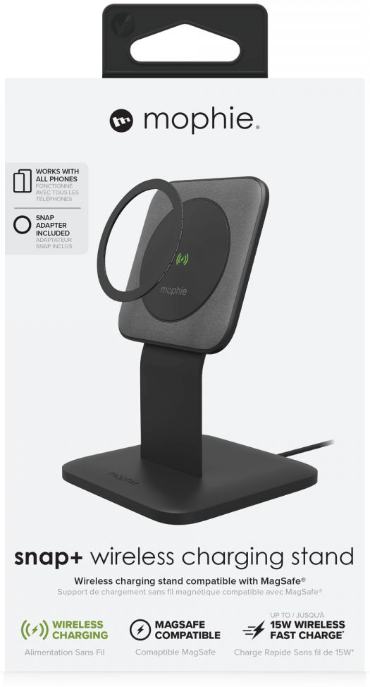 Mophie Snap+ Wireless Stand Bureauhouder 15W met MagSafe Snelladen afbeelding 17