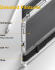 Ringke Fusion+ Apple iPad 10.2 Hoes + Handstrap & Bumpers Wit/Zwart afbeelding 6