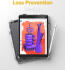 Ringke Fusion+ Apple iPad 10.2 Hoes + Handstrap & Bumpers Wit/Zwart afbeelding 7
