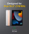Ringke Fusion+ Apple iPad 10.2 Hoes + Handstrap & Bumpers Wit/Zwart afbeelding 8