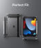 Ringke Fusion+ Apple iPad 10.2 Hoes + Handstrap & Bumpers Wit/Zwart afbeelding 9