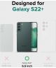 Ringke Fusion Card Samsung Galaxy S22 Plus Hoesje Transparant