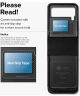 Ringke Folio Signature Wallet Samsung Galaxy Z Flip 3 Hoesje Zwart