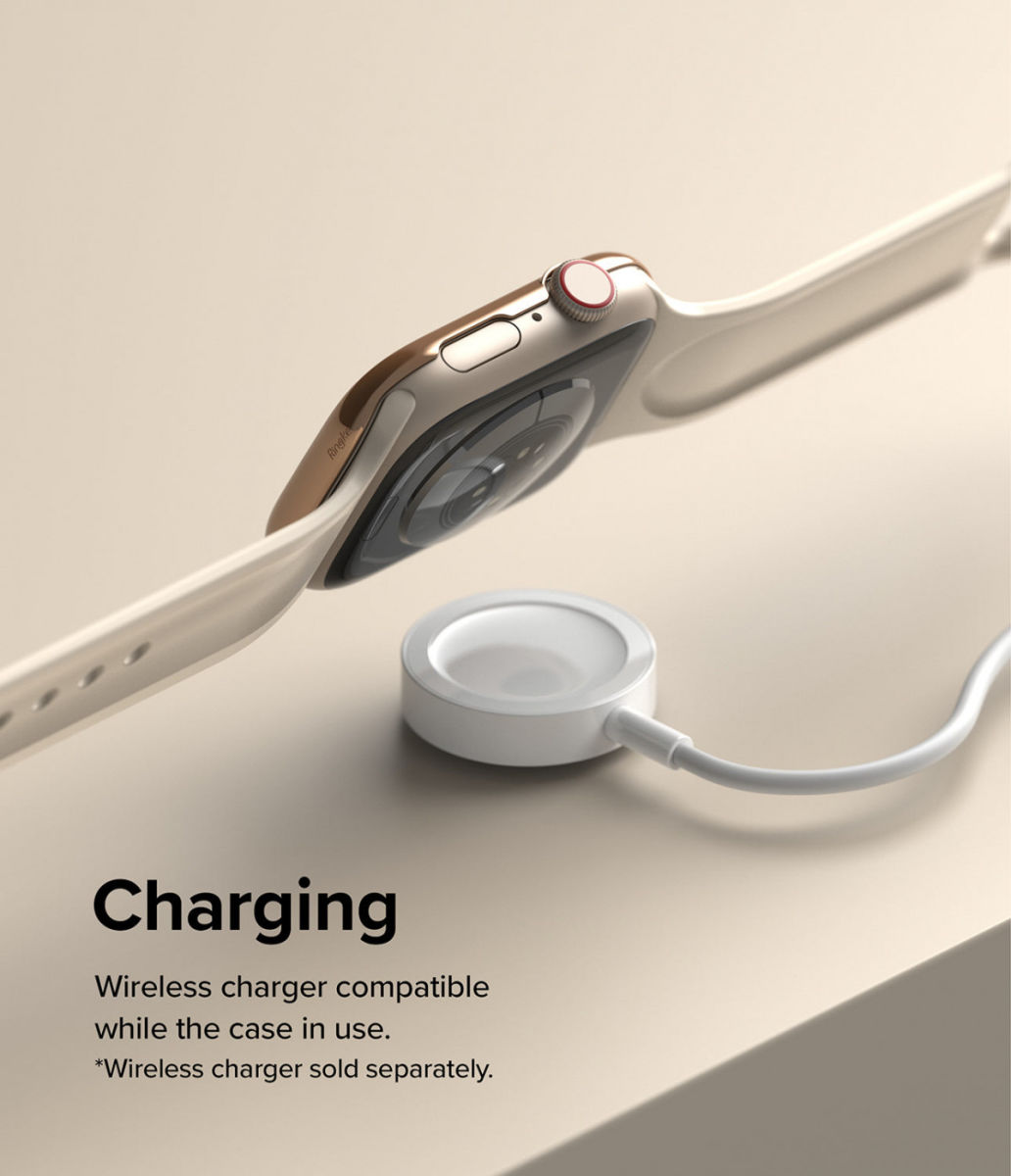Ringke Bezel Styling - Apple Watch 7 / 8 / 9 45MM - Randbeschermer - Goud afbeelding 7