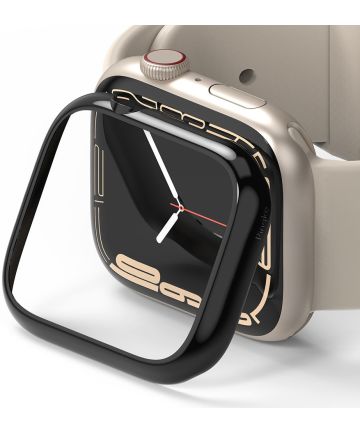 Ringke Bezel Styling Apple Watch 7 45MM Randbeschermer Zwart Cases