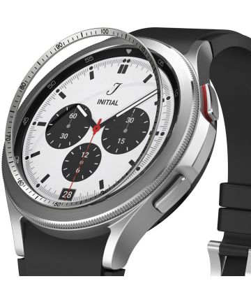 Ringke Inner Bezel - Galaxy Watch 4 Classic 42mm Beschermrand - Grijs Cases