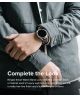 Ringke Metal One Samsung Galaxy Watch 4 40MM Bandje RVS Zilver
