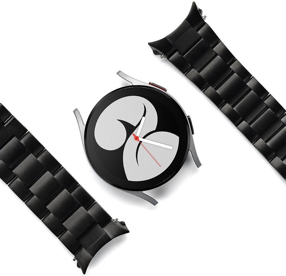 Ringke Metal One Samsung Galaxy Watch 4 40MM Bandje RVS Zwart afbeelding 1