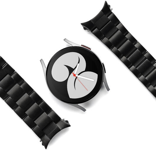 Ringke Metal One Samsung Galaxy Watch 4 40MM Bandje RVS Zwart afbeelding 1