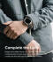 Ringke Metal One Samsung Galaxy Watch 4 40MM Bandje RVS Zwart afbeelding 4