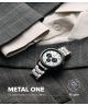Ringke Metal One Samsung Galaxy Watch 4 Classic 46MM Bandje RVS Zilver