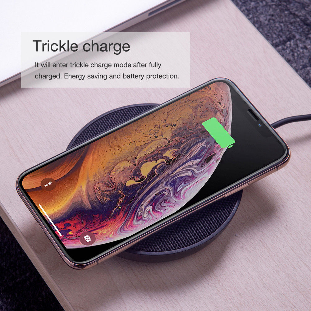 Nillkin Power Flash Fast Charge 15W Draadloze Oplader Zwart afbeelding 9