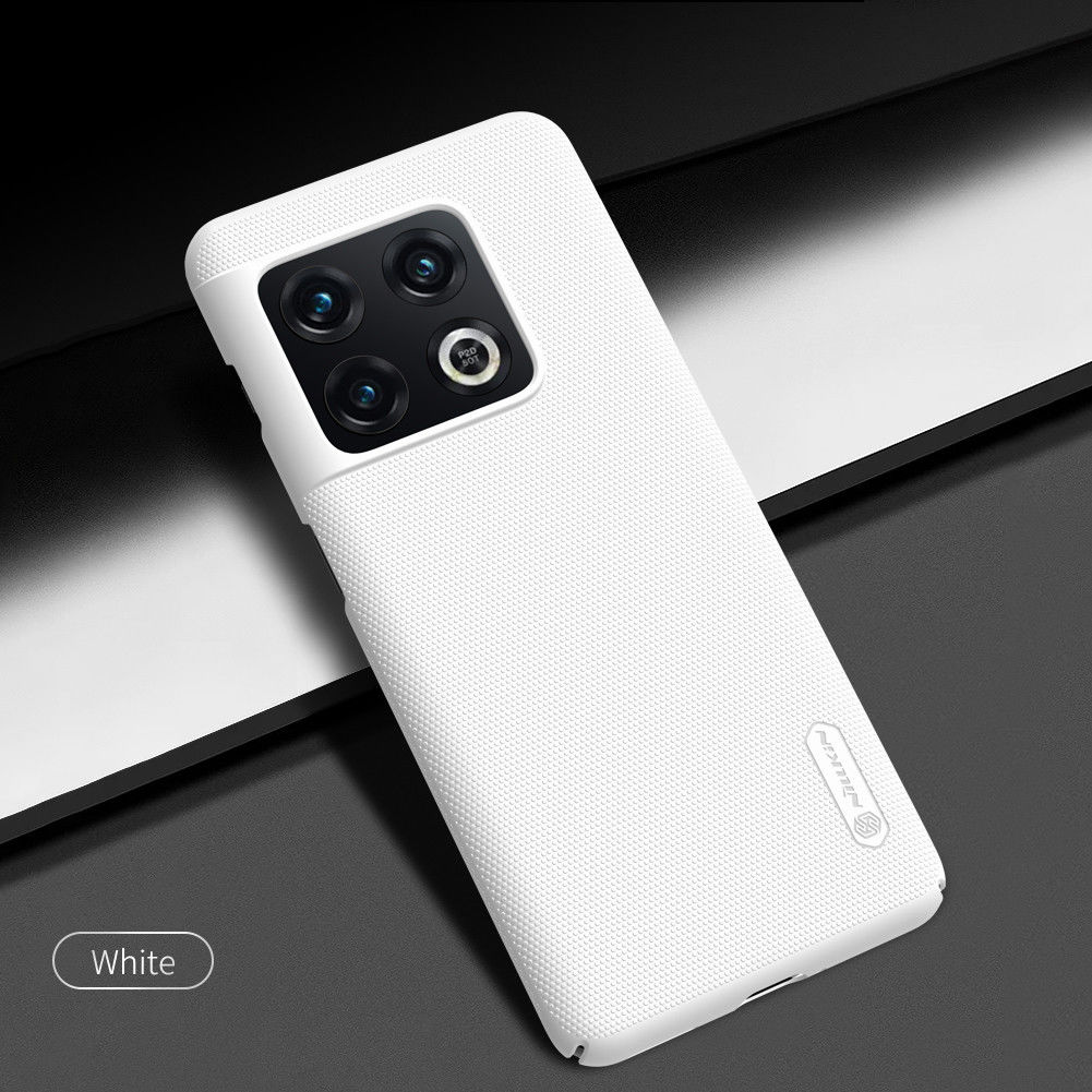 Nillkin Super Frosted Shield OnePlus 10 Pro Hoesje Back Cover Wit afbeelding 6