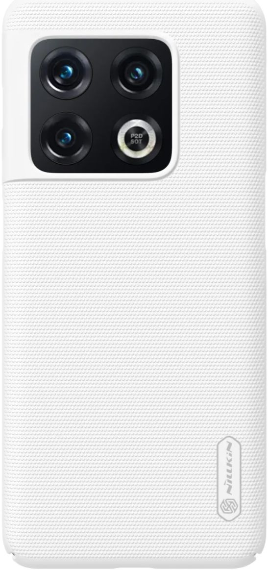 Nillkin Super Frosted Shield OnePlus 10 Pro Hoesje Back Cover Wit afbeelding 2
