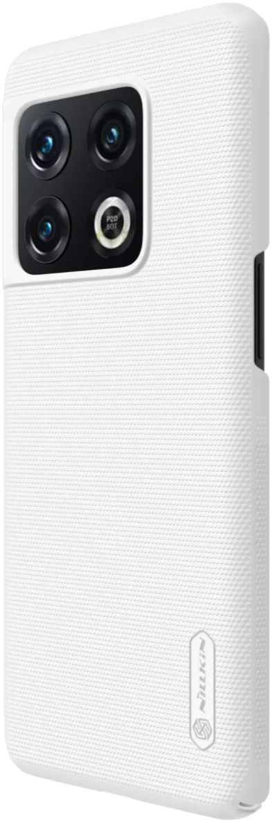 Nillkin Super Frosted Shield OnePlus 10 Pro Hoesje Back Cover Wit afbeelding 4