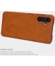 Nillkin Qin Samsung Galaxy A13 5G / A04s Hoesje Wallet Book Case Bruin