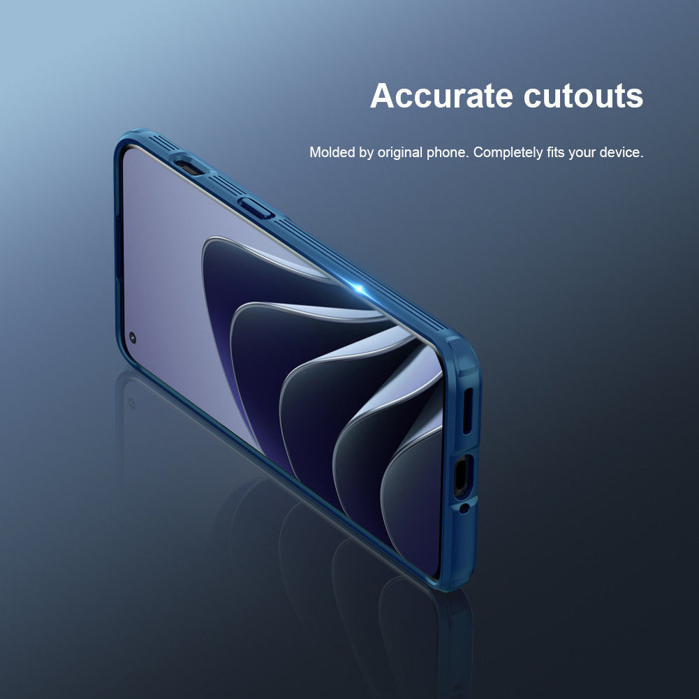 Nillkin CamShield OnePlus 10 Pro Hoesje met Camera Slider Blauw afbeelding 12